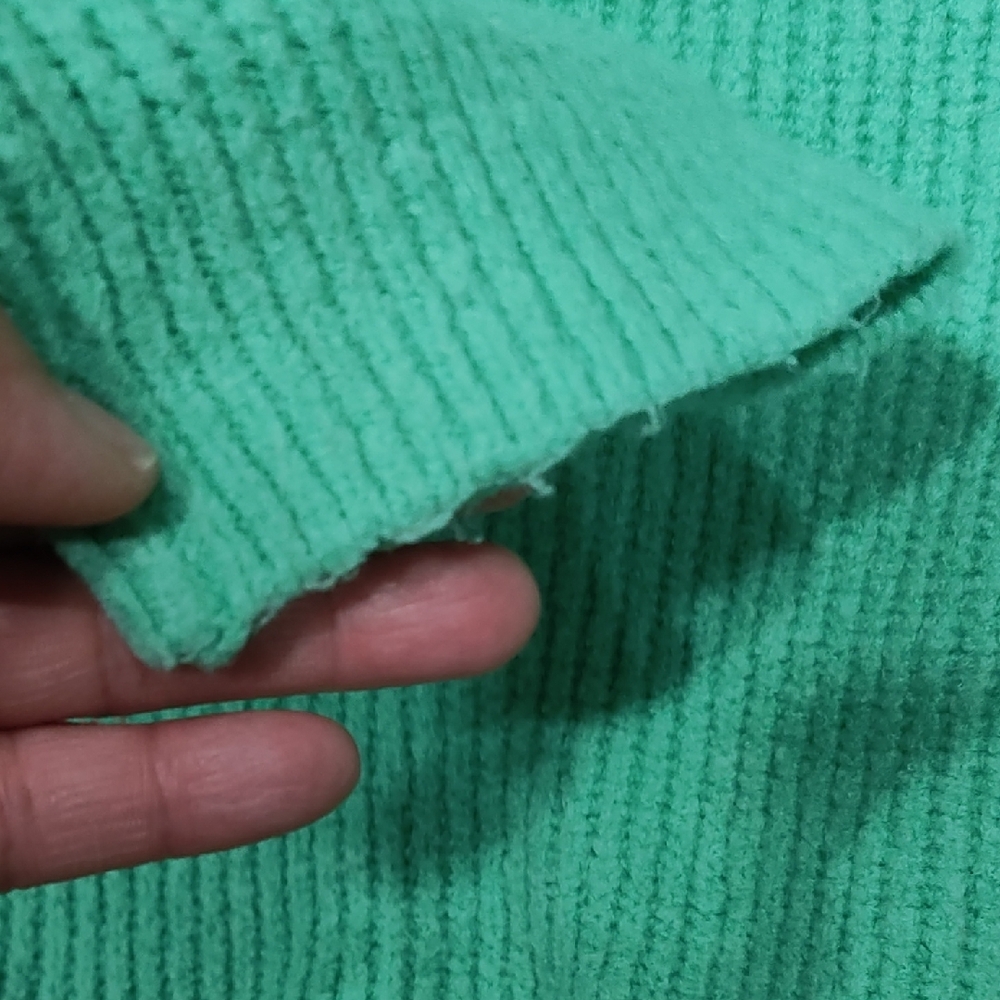 a new day Mint Sweater with Cherry Detail - Picture 4 of 5